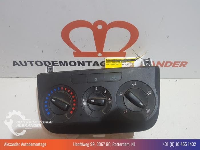 Panel sterowania nagrzewnicy z Fiat Grande Punto (199) 1.3 JTD Multijet 16V Van 2011