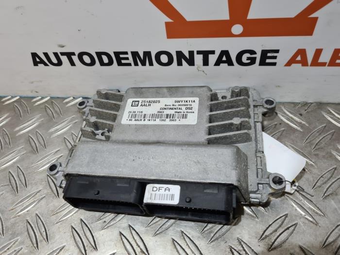 Used Engine management computer Chevrolet Spark 1.0 16V Bifuel Price € 100,00 Margin scheme offered by Alexander Autodemontage