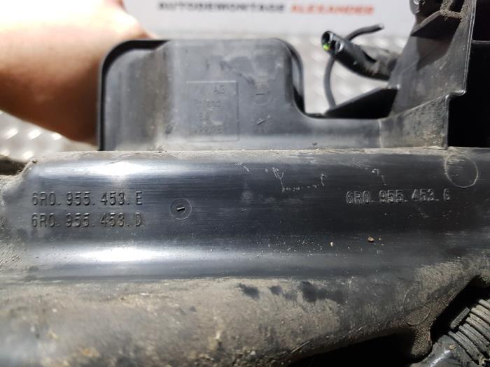 Front windscreen washer reservoir Skoda Fabia II Combi 1.2 TDI 12V