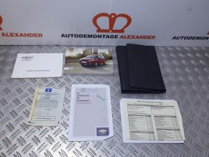 Usagé Livret d'instructions Chevrolet Aveo (250) 1.2 16V Prix € 50,00 Règlement à la marge proposé par Alexander Autodemontage