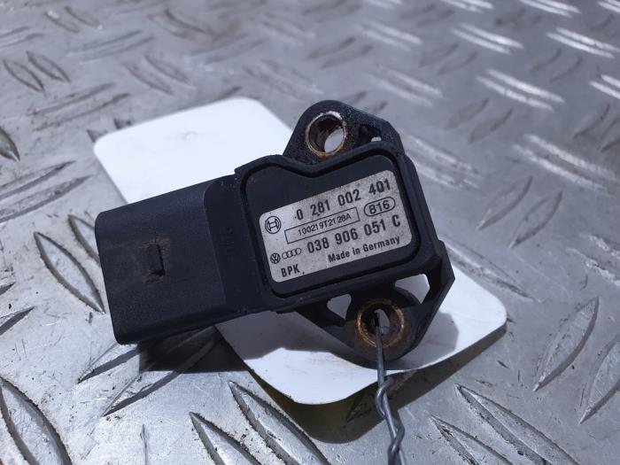 Map Sensor (Einlasskrümmer) van een Volkswagen Polo V (6R) 1.2 TDI 12V BlueMotion 2010