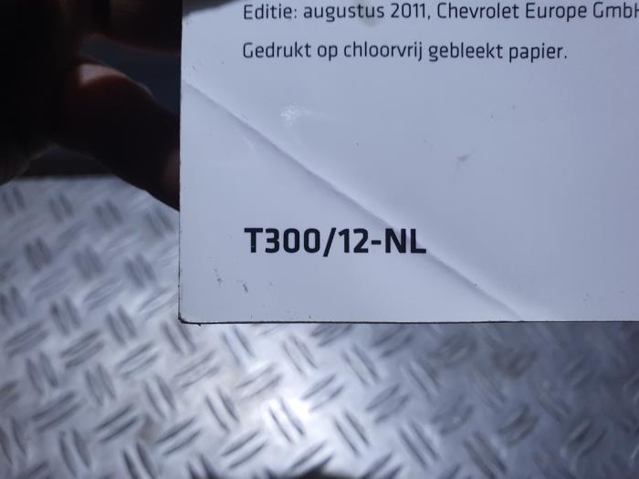 Livret d'instructions d'un Daewoo Aveo 1.6 16V VVT 2012
