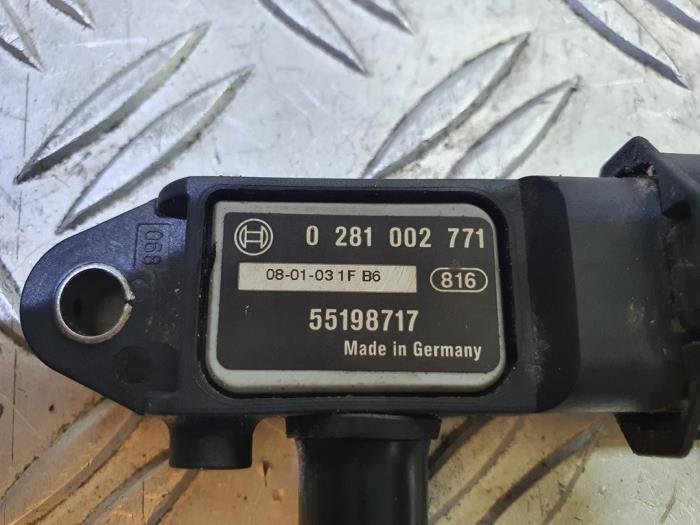 Map Sensor (Einlasskrümmer) van een Opel Zafira (M75) 1.7 CDTi 16V 2008