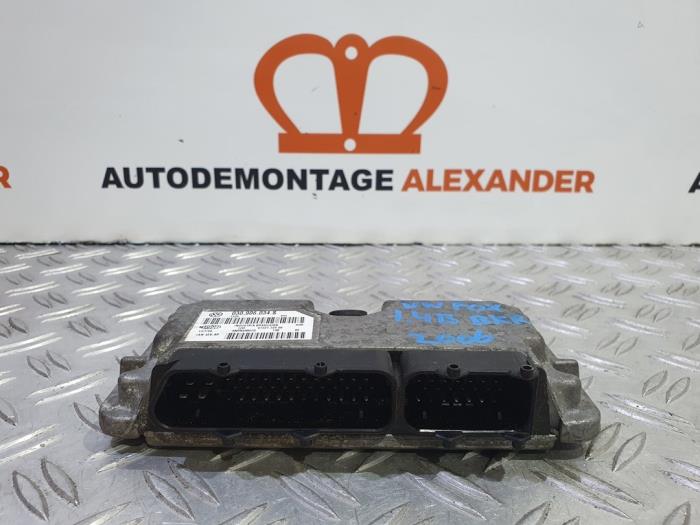 Used Engine management computer Volkswagen Fox (5Z) 1.4 16V Price € 49,99 Margin scheme offered by Alexander Autodemontage