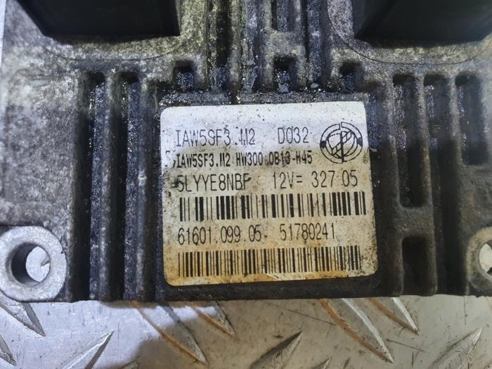 Engine management computer from a Fiat Grande Punto (199) 1.4 2006