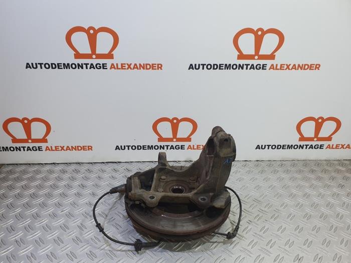 Knuckle, front left from a MINI Mini One/Cooper (R50) 1.6 16V Cooper 2001