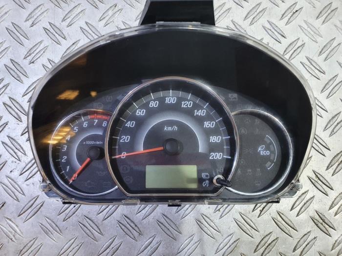Instrument panel from a Mitsubishi Space Star (A0) 1.2 12V 2018