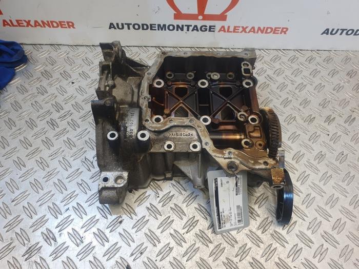 Used Engine crankcase Volkswagen Polo V (6R) 1.2 12V BlueMotion Technology Price on request offered by Alexander Autodemontage