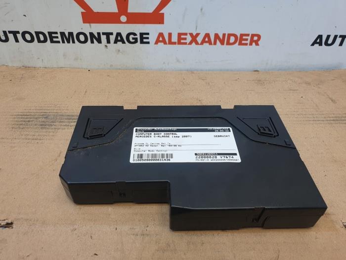 Used Body control computer Mercedes C (W204) 1.8 C-180K 16V Price € 79,99 Inclusive VAT offered by Alexander Autodemontage
