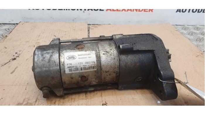 Startmotor från en Land Rover Range Rover Sport (LS) 2.7 TDV6 24V 2007