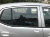 Rear door window 4-door door, rear right from a Hyundai i10 (F5), 2007 / 2013 1.1i 12V, Hatchback, Petrol, 1.086cc, 49kW (67pk), FWD, G4HG, 2008-01 / 2013-12, F5P1 2008
