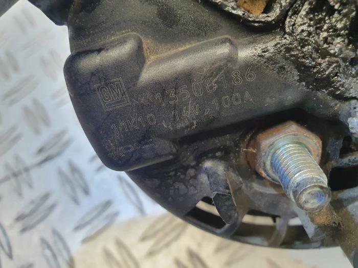 Gebrauchte Dynamo Opel Astra J (PC6/PD6/PE6/PF6) 1.7 CDTi 16V 125 Preis € 30,00 Mit Mehrwertsteuer angeboten von Alexander Autodemontage