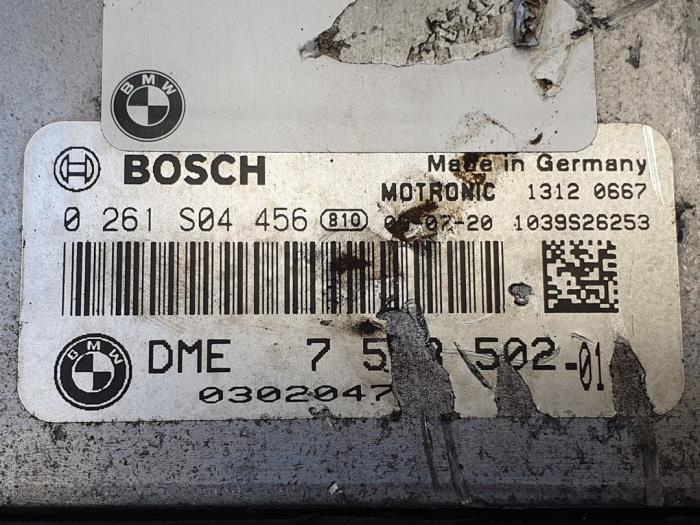 Engine management computer Mini Mini 1.6 16V Cooper - 0261S04456 ...