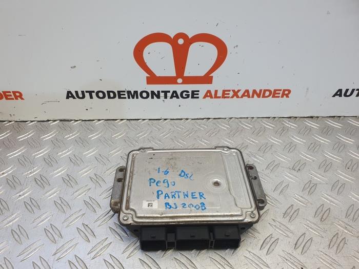 Used Engine management computer Peugeot Partner 1.6 HDI 75 Price € 29,99 Margin scheme offered by Alexander Autodemontage