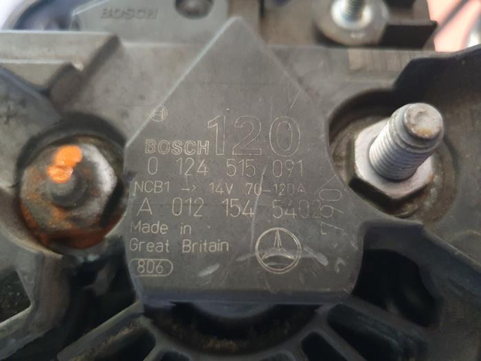 Dynamo från en Mercedes-Benz C (W202) 2.2 C-220 CDI 16V 1998
