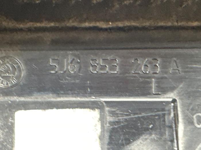 A-Säule Abdeckkappe links van een Skoda Fabia II (5J) 1.2i 12V 2013