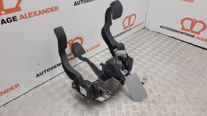 Set of pedals from a Citroën C3 (SC) 1.2 12V Vti 2017