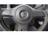 Left airbag (steering wheel) from a Volkswagen Polo V (6R), 2009 / 2017 1.2 12V BlueMotion Technology, Hatchback, Petrol, 1.198cc, 51kW (69pk), FWD, CGPA, 2009-06 / 2014-05 2010