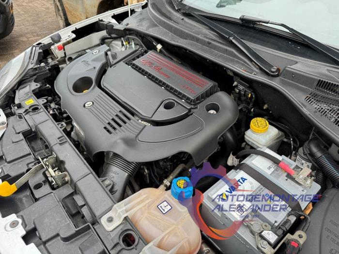 Filtro de hollín de un Alfa Romeo MiTo (955) 1.3 JTDm 16V Eco 2014