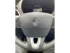 Left airbag (steering wheel) from a Renault Megane III CC (EZ) 1.9 dCi 2011