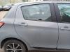 Rear door 4-door, right from a Toyota Yaris III (P13), 2010 / 2020 1.5 16V Dual VVT-iE, Hatchback, Petrol, 1.496cc, 82kW, FWD, 2NRFKE, 2017-04, NSP13 2018