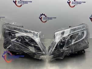 Nowe Zestaw reflektorów lewy + prawy Mercedes Vito (447.6) 2.2 119 CDI 16V BlueTEC Cena € 1.000,00 Z VAT oferowane przez Alexander Autodemontage