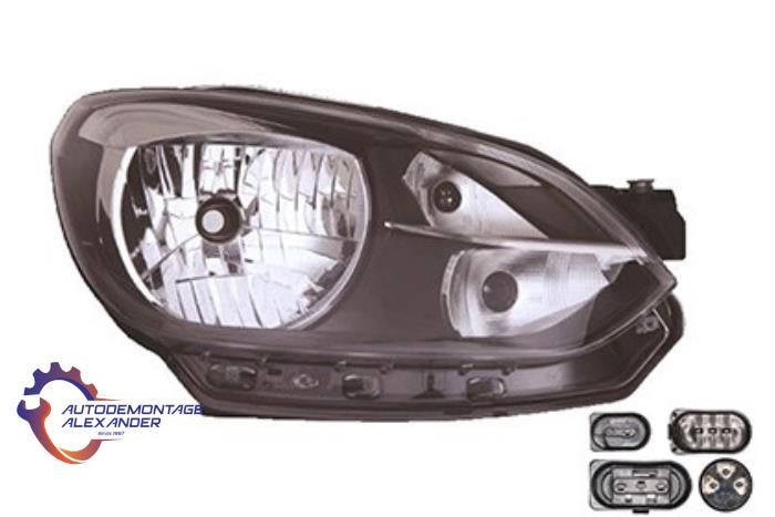 Nowe Reflektor prawy Volkswagen UP Cena € 92,99 Z VAT oferowane przez Alexander Autodemontage