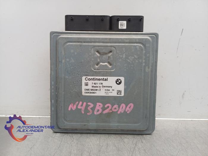 Used Engine management computer BMW 1 serie (E87/87N) 116i 2.0 16V Price € 179,99 Margin scheme offered by Alexander Autodemontage