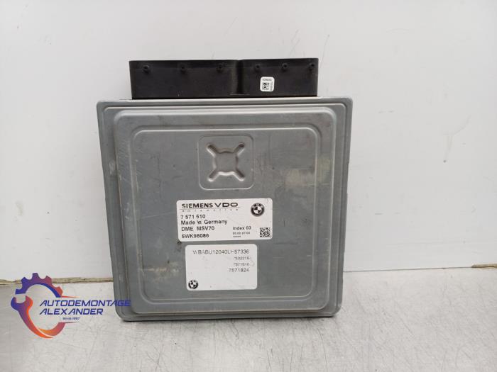 Used Engine management computer BMW Z4 Roadster (E85) 2.5 24V Price € 349,99 Inclusive VAT offered by Alexander Autodemontage