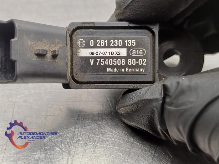 Map Sensor (Einlasskrümmer) van een MINI Mini Open (R52) 1.6 16V Cooper 2004