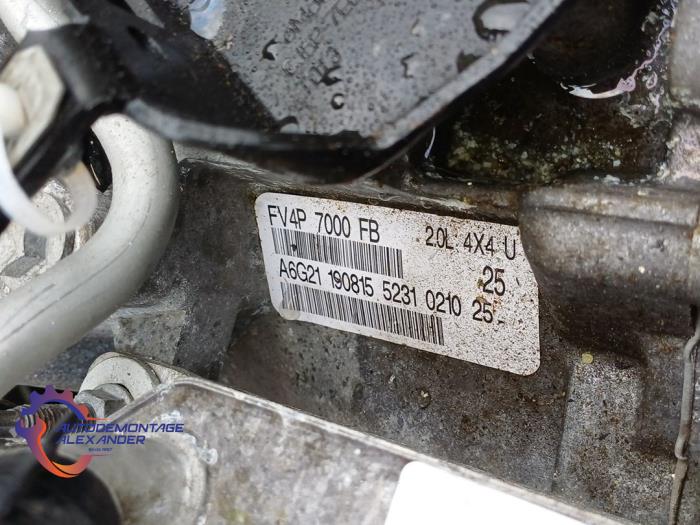 Getriebe van een Ford Focus 3 ST 2.0 ST EcoBoost 16V 2015