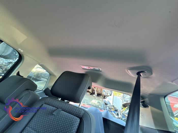 Dachverkleidung van een Volkswagen Touran (5T1) 1.6 TDI SCR BlueMotion Technology 2017