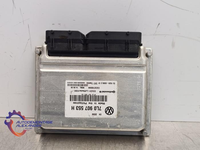 Used Computer height control Volkswagen Touareg (7LA/7L6) 2.5 TDI R5 Price € 152,00 Inclusive VAT offered by Alexander Autodemontage