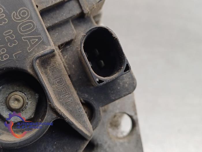 Dynamo van een Audi A3 (8L1) 1.8 T 20V 2002