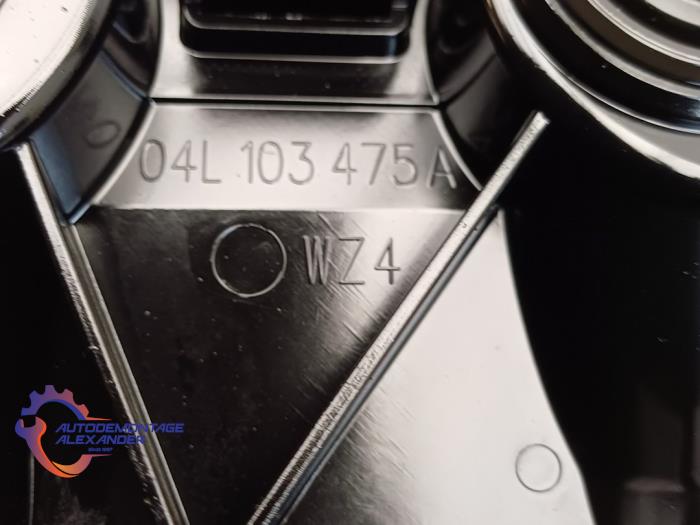 Ventildeckel van een Volkswagen Golf VII (AUA) 1.6 TDI BMT 16V