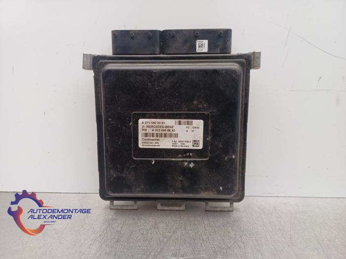 Used Engine management computer Mercedes C (W204) 1.8 C-180 CGI 16V Price € 274,98 Inclusive VAT offered by Alexander Autodemontage