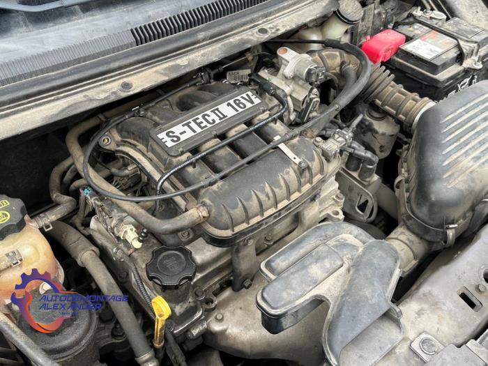 Used Engine Chevrolet Spark (M300) 1.0 16V Price € 50,00 Margin scheme offered by Alexander Autodemontage