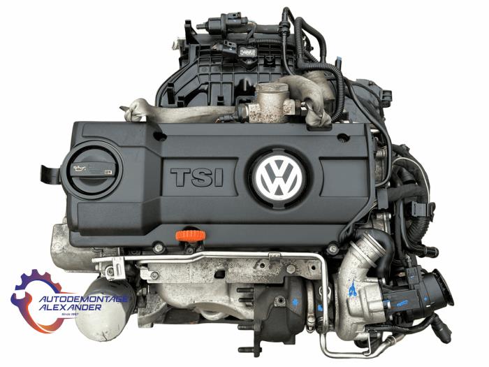 Motor van een Volkswagen Golf VI (5K1) 1.4 TSI 122 16V 2012