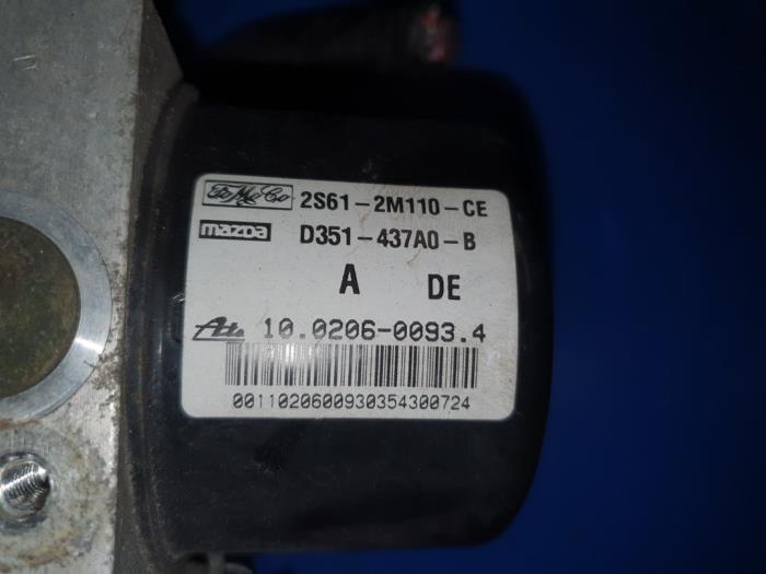 Begagnade ABS-pump Mazda 2 (NB/NC/ND/NE) 1.4 16V Pris € 50,00 Marginaltabell erbjuds av Autodemontage Atlas-Car B.V.