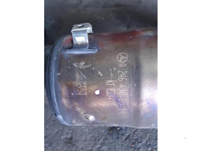 Used Front pipe + catalyst Mercedes A (W176) 1.6 A-180 16V Price on request offered by Autodemontage Atlas-Car B.V.