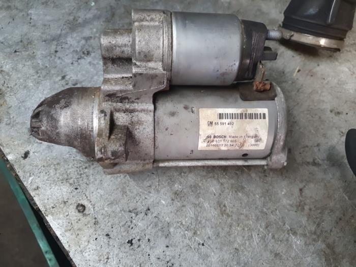 Gebrauchte Anlasser Opel Corsa E Preis € 30,00 Margenregelung angeboten von Autodemontage Atlas-Car B.V.