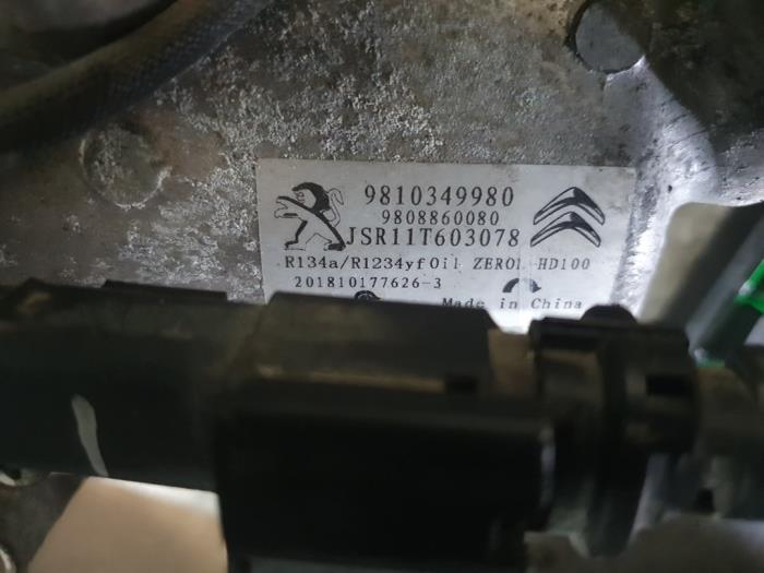 Usagé Compresseur de clim Peugeot 2008 (CU) 1.2 Vti 12V PureTech Prix € 150,00 Règlement à la marge proposé par Autodemontage Atlas-Car B.V.