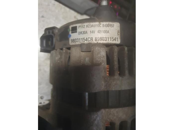 Used Dynamo Opel Meriva (B) 1.7 CDTI 16V Price € 50,00 Margin scheme offered by Autodemontage Atlas-Car B.V.