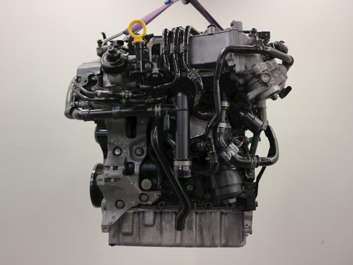 Motor van een Volkswagen Passat (3G2) 2.0 TDI 16V 190 4Motion 2017