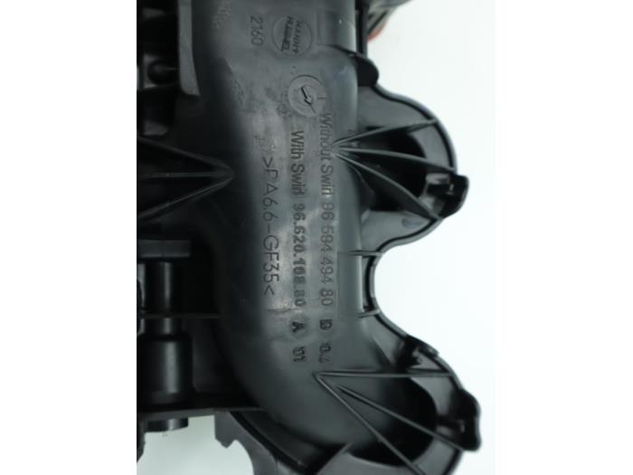 Intake manifold from a Jaguar XF (CC9) 2.2 D S200 16V 2014