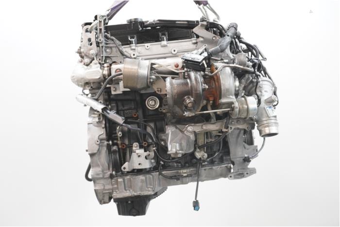 Motor van een Mercedes-Benz C (C205) C-220d 2.2 16V BlueTEC 2019