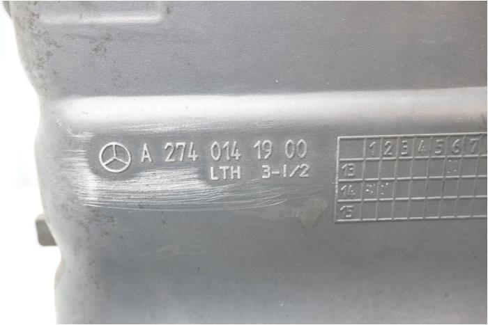 Couvercle carter d'un Mercedes-Benz C (W205) C-200 2.0 CGI 16V 2016