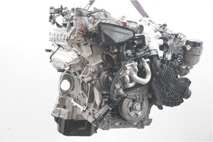Engine from a Mercedes-Benz ML III (166) 3.0 ML-350 BlueTEC V6 24V 4-Matic 2016