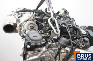 Motor van een Mercedes-Benz GLE (V167) 450d 3.0 4-Matic 2023