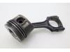 Connecting rod from a Ssang Yong Rexton, 2002 2.9 TD RJ 290, SUV, Diesel, 2.874cc, 88kW (120pk), 4x4, OM662910, 2003-03 / 2012-12 2004